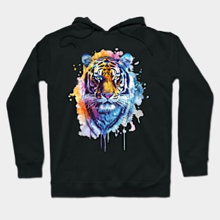 Tiger Color Patterns Hoodie